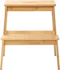 HOMLA PASSO Bambusový stolička prírodná 42,7x40x49,6 cm Náhľad obrázku produktu 4