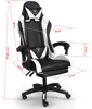 Chefsessel Stuhl Home Office Chair Racing  Bürostuhl Produktbild-Vorschau 7