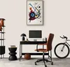 Italienischer Leinwand Leinwandbild - Primary Colors - Produktbild-Vorschau 6