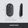 Logitech Slim Wireless Kbd Mouse Combo MK470 FR - Standard Produktbild-Vorschau 18