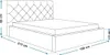 Polsterbett mit Bettkasten 160x200 Molly - Produktbild-Vorschau 7
