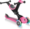 GLOBBER GO-UP DELUXE LIGHTS – 3 in 1 Dreirad, 120/80 mm, Produktbild-Vorschau 2