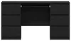 vidaXL Schreibtisch mit Speicher Schwarz Eichen-Optik 140 x Produktbild-Vorschau 5