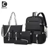 4-teiliger Rucksack wasserdichter Rucksack Schultasche Produktbild-Vorschau 1