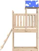 vidaXL Hrací věž hnědá 52,5 x 110,5 x 215 cm Borovicový Náhled obrázku produktu 3