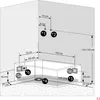 Kombination Badewanne Dusche K50-R00 Duschtempel 100x170 cm Produktbild-Vorschau 6