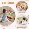 GOPLUS 94 Spielzeugteile Kleinkind Eisenbahn Set, Produktbild-Vorschau 2