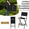 COSTWAY zestaw 2 stołków barowych z podnóżkiem, krzesła Podgląd zdjęcia produktu 7