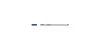 A single blue pen with its cap off, lying on a white background. Anteprima dell’immagine prodotto