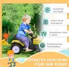 HOMCOM Šlapací traktor s přívěsem Šlapací auto Traktor Náhled obrázku produktu 6