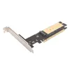 Adapter M.2 NVMe na PCIe 3.0 X16, karta rozszerzeń NVME SSD Podgląd zdjęcia produktu 3