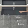 ddoporro Lavabo da Bagno Rettangolare 80 cm in Resina Anteprima dell’immagine prodotto 2