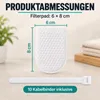 Wasserhahn Filterbeutel 100Stk + 10 Bänder, Baumwoll Filter Produktbild-Vorschau 7