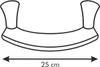 Tescoma Wiegemesser SONIC 25 cm Produktbild-Vorschau 2