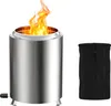 XMTECH Mini coupe à feu 14 cm Ø x 19,5 cm H, foyer sans Voir les images du produit 1