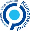 A circular logo with text and a central blue circle. Produktbild-Vorschau