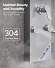 SucceBuy Panneau de douche système de tour en acier Voir les images du produit 6