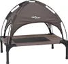 Lit pour chien vidaXL marron 76 x 62 x 70,5 cm en acier Voir les images du produit 1
