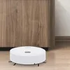 Robot aspirapolvere bianco, robot lavapavimenti, senza fili Anteprima dell’immagine prodotto 2