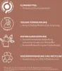 Marketing image with icons and text describing product features related to sustainability. Náhled obrázku produktu