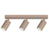 MasterLED Deckenleuchte Bardo 3-flammig GU10 gold-beige Produktbild-Vorschau 1