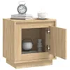 vidaXL Nachttische 2 Stk. Sonoma-Eiche 44x35x45 cm Produktbild-Vorschau 5