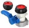 75 mm IBC Adapter Kugelhahn DN50 Tank Ablasshahn Produktbild-Vorschau 1