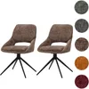lot de 2 chaises de salle à manger HWC-N73, chaise de Voir les images du produit 8
