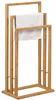 Msv Bamboo Handtuchhalter Golden 42 x 24 x 82 cm Golden 42 Produktbild-Vorschau 1