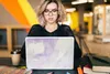 MuchoWow® Laptop Aufkleber Sticker Cover Abstrakt - Malerei Produktbild-Vorschau 5