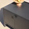 sweeek - Außenküche Stahl 2 Türen L80cm - Schwarz Produktbild-Vorschau 7