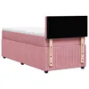 Boxspringbett mit Matratze Rosa 100x200 cm Samt Produktbild-Vorschau 10