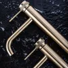 Rubinetto per lavabo Rea Lungo Grip High Brush Oro Anteprima dell’immagine prodotto 2