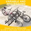 TRMLBE Stojan na bicykel na podlahu a stenu pre 8 bicyklov Náhľad obrázku produktu 5