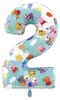 Grabo Folienballon Nummer 2, Peppa Pig, 66 cm Grabo Produktbild-Vorschau 2