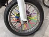 Speichen Dekoration Deko Set schwarz Dirt Bike Pit Bike Produktbild-Vorschau 2