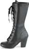 VIVIKA-205 Damen Boots von DemoniaCult, Schwarz EU 42, US Produktbild-Vorschau 3