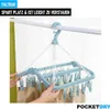 POCKETDRY Sockentrockner 32 Sockenklammern Wäschekrake Produktbild-Vorschau 2