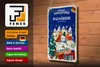 Blechschild Weihnachtsgrüße aus BAD MÜNDER 20x30cm Produktbild-Vorschau 3