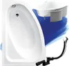 BADLAND Eckbadewanne Badewanne Cornea LINKS 150x100 mit Produktbild-Vorschau 1