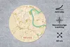 MuchoWow® Mauspad Mousepad Neuss - Karte - Vintage - Produktbild-Vorschau 2
