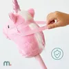 Mamabrum Hobby Horse Unicorno Rosa 80 cm – Cavallo a Anteprima dell’immagine prodotto 4