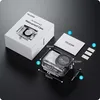 A product shot showing the packaging and contents of a waterproof case for a DJI Osmo Action camera. Produktbild-Vorschau