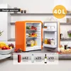 TZS First Austria - Mini frigo retrò da 40 L silenzioso - Anteprima dell’immagine prodotto 5