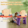 AIYAPLAY Schminktisch Kinder Frisiertisch mit Spiegel, LED Produktbild-Vorschau 7