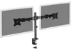 DIGITUS Universal Dual Monitor Ständer mit Klemmbefestigung Produktbild-Vorschau 2