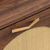 Merax eleganter Schuhschrank aus Holz mit Rattantüren und 4 Produktbild-Vorschau 14