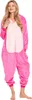 Nikcorp Jumpsuit Pyjama Damen Kinder Onesie Figur Rosa S Produktbild-Vorschau 2