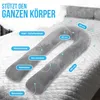 Avalo Schwangerschaftskissen 5XL - 330cm - Abnehmbarer Produktbild-Vorschau 2