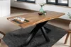 Esstisch Baumkante massiv Akazie Natur 160 x 85 Produktbild-Vorschau 2